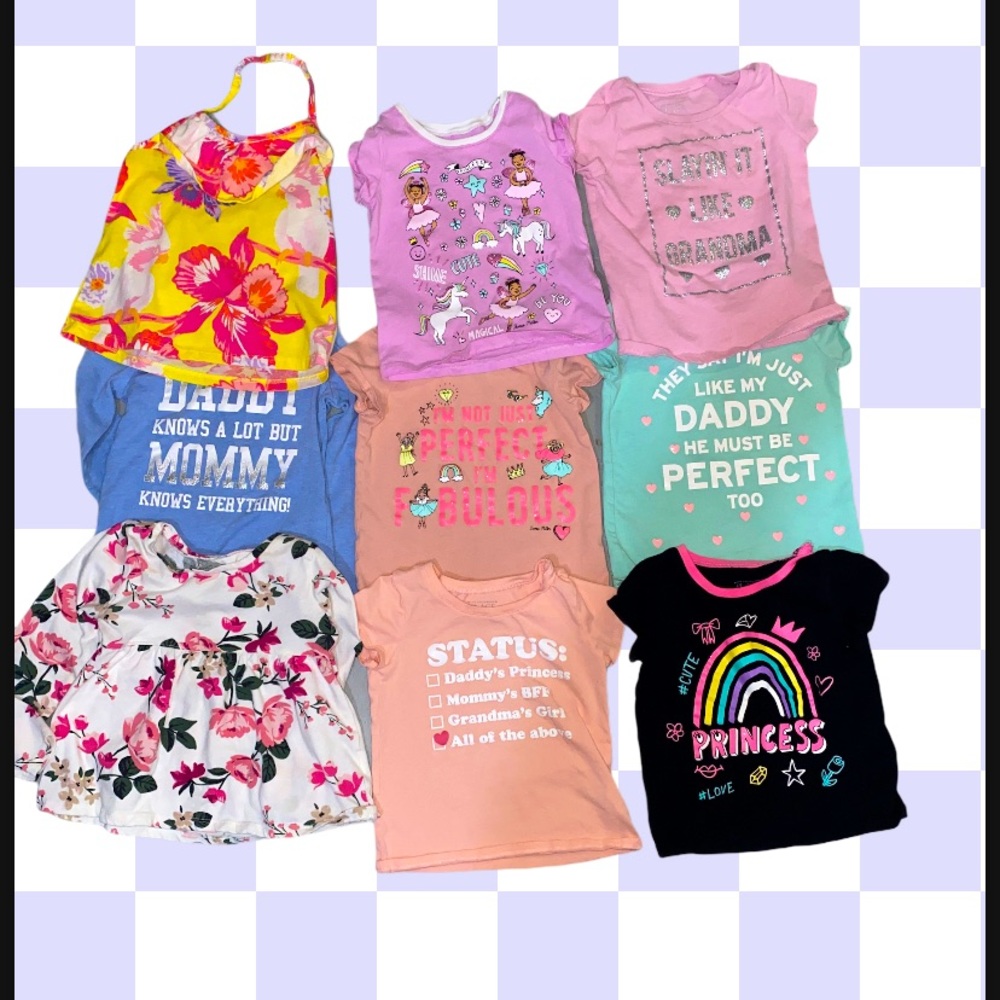 25 pc Toddler girl clothes